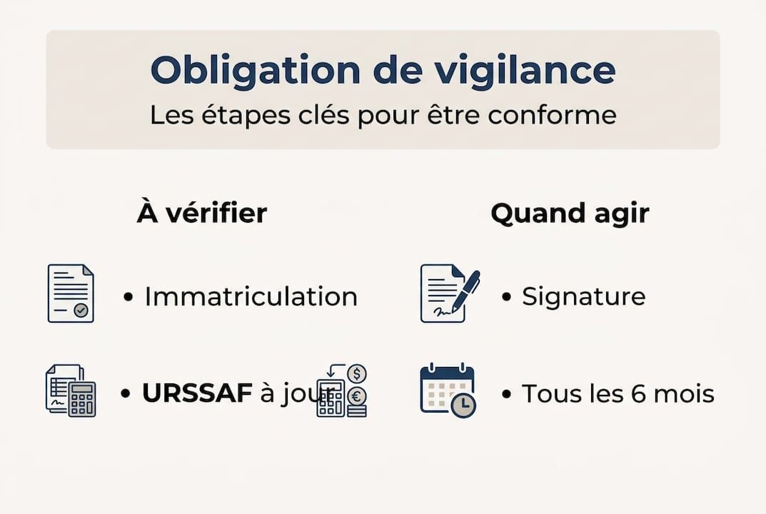 Infographie : les grandes étapes de la mise en œuvre du devoir de vigilance
