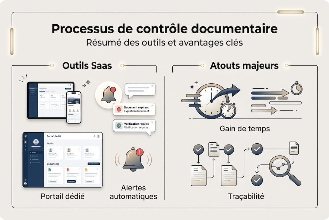 Infographie : les indispensables pour maîtriser le contrôle de conformité dans le secteur du BTP