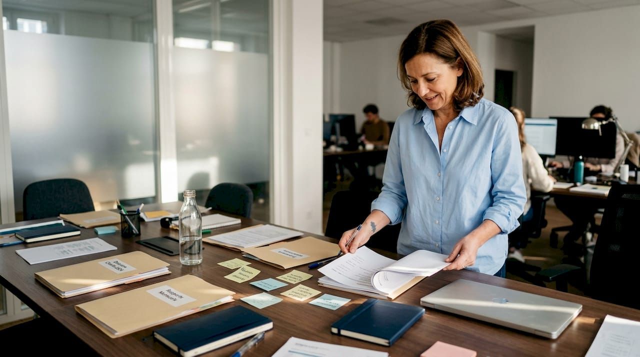 Le responsable administratif s’assure de la conformité des documents.