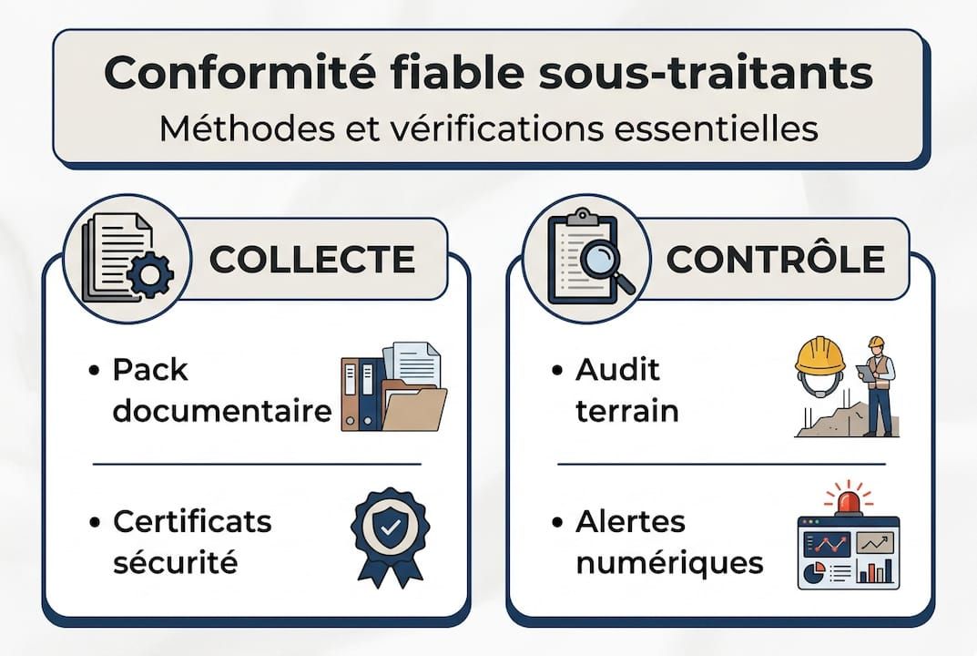 Infographie : maîtriser la conformité et le contrôle des prestataires externes