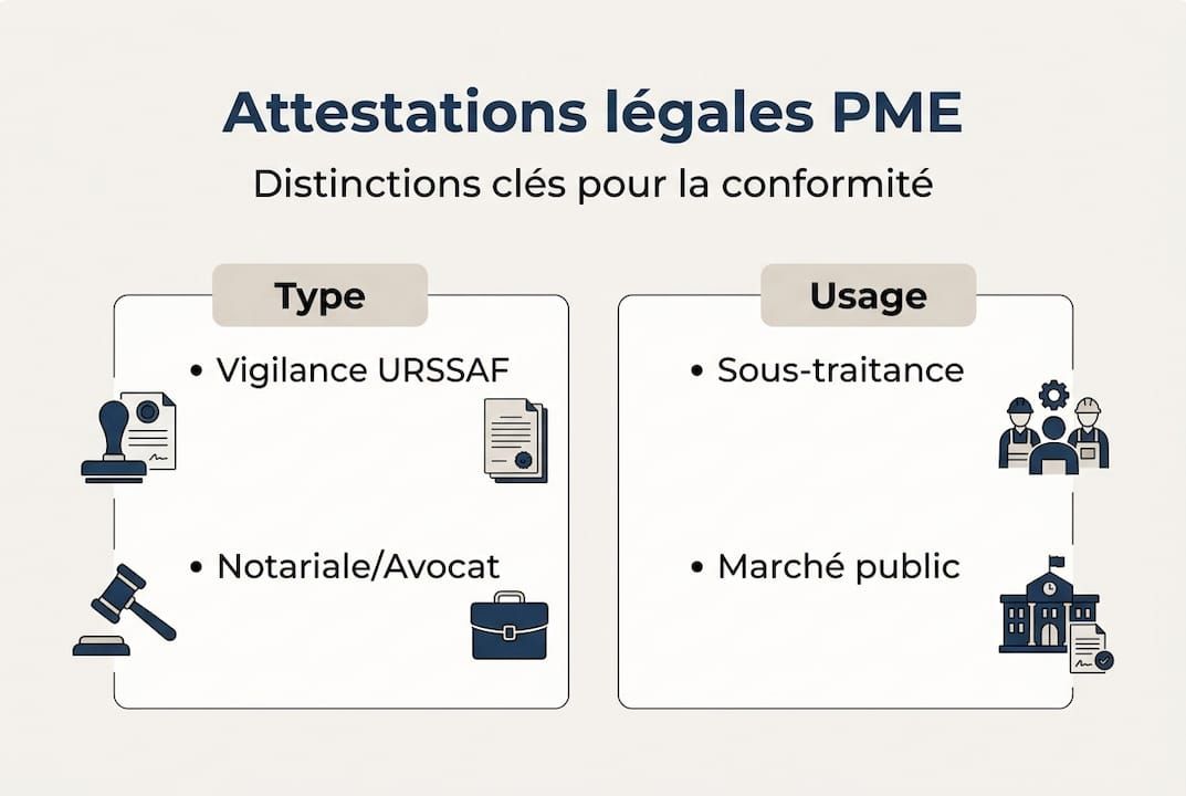 Visualisation des documents légaux indispensables pour les PME