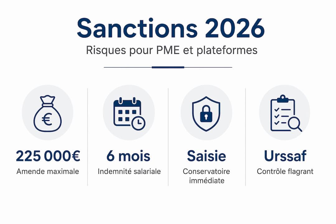 Visualisation des conséquences et des dangers liés au travail au noir