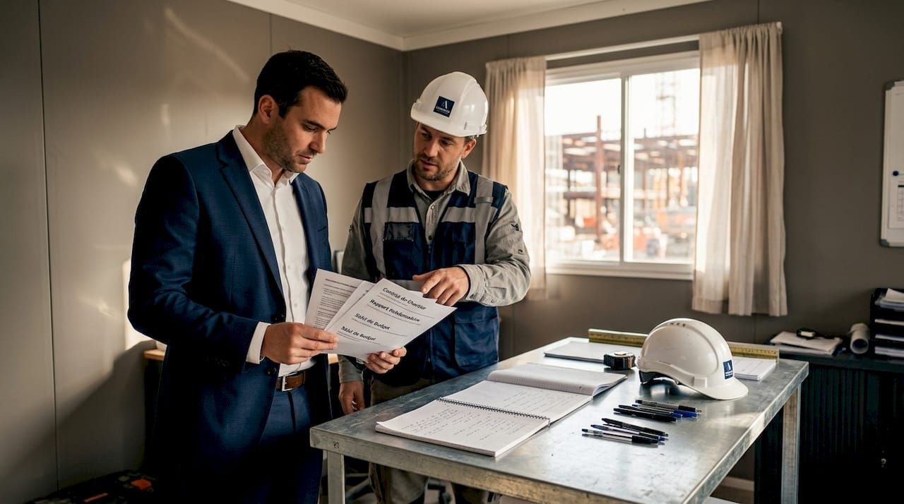 Responsable du contrôle de conformité en collaboration avec un ingénieur
