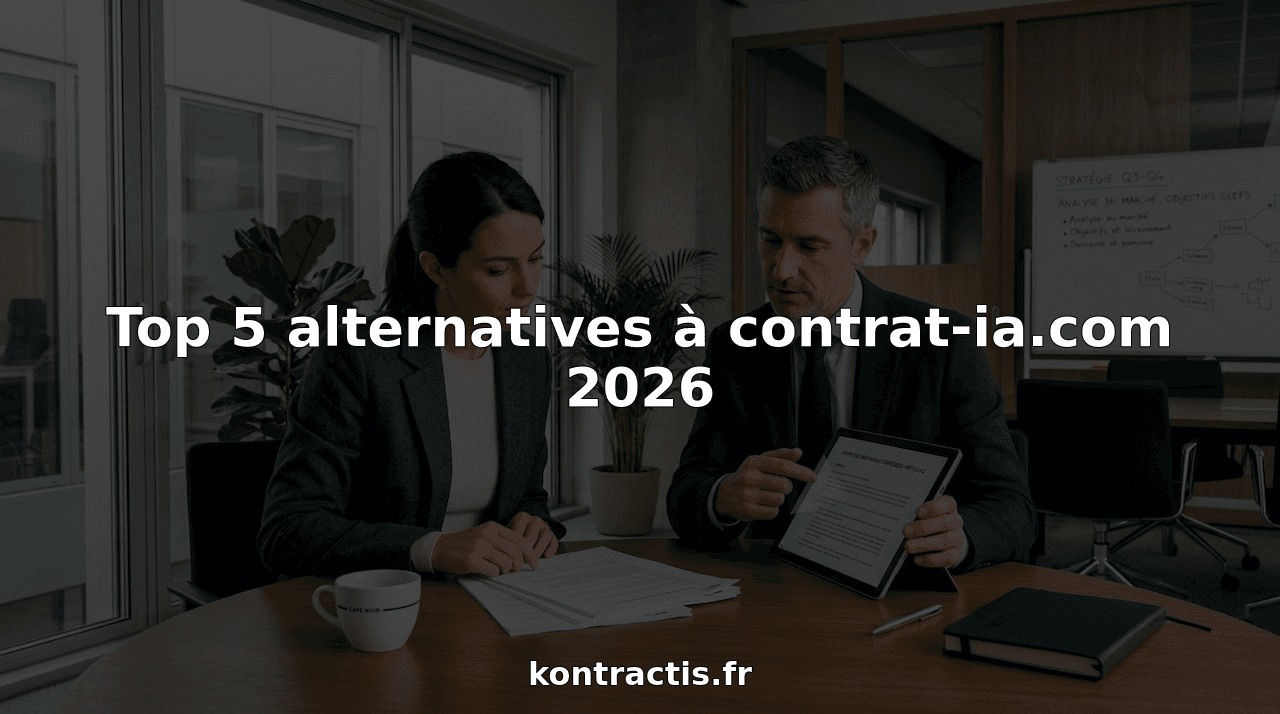 Top 5 alternatives à contrat-ia.com 2026
