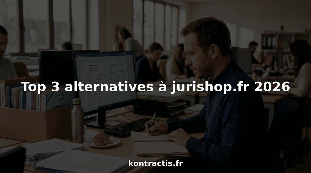 Top 3 alternatives à jurishop.fr 2026
