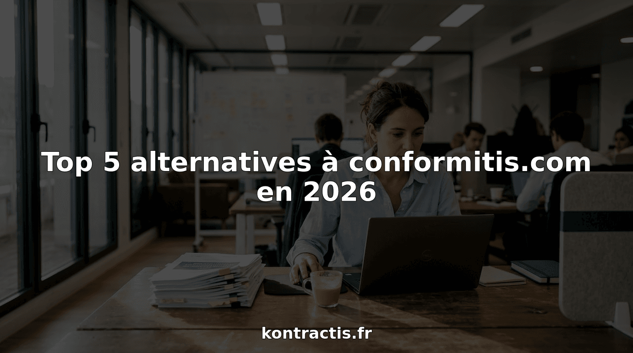 Top 5 alternatives à conformitis.com en 2026