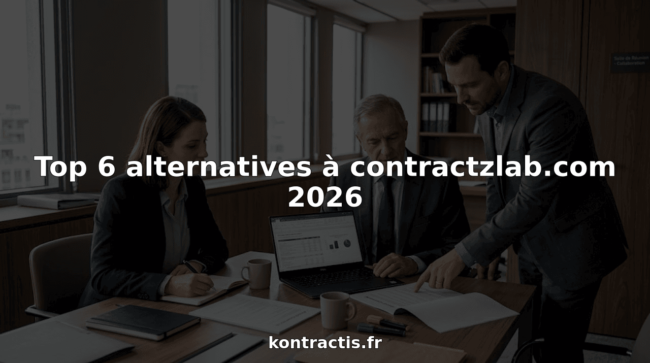 Top 6 alternatives à contractzlab.com 2026