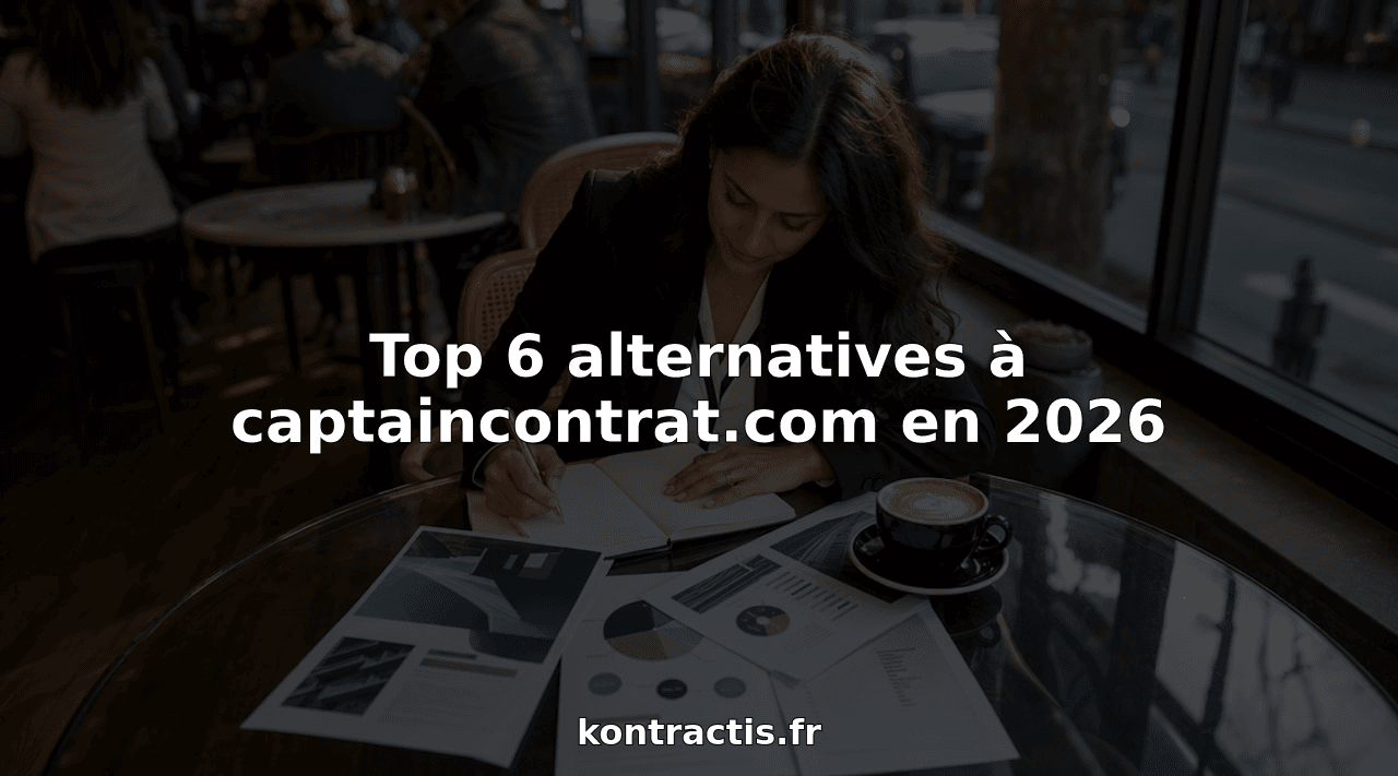 Top 6 alternatives à captaincontrat.com en 2026